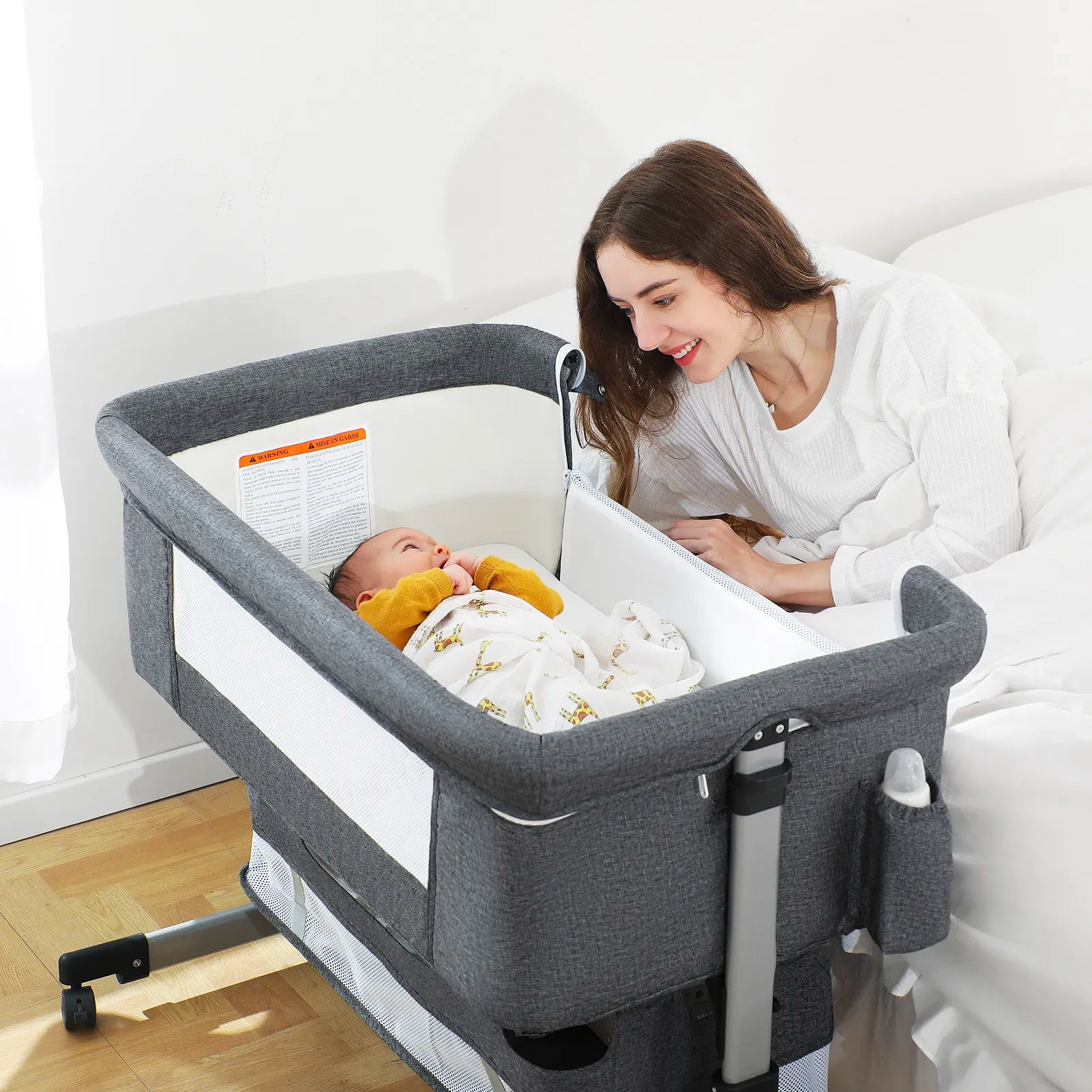 Portable bedside crib hotsell