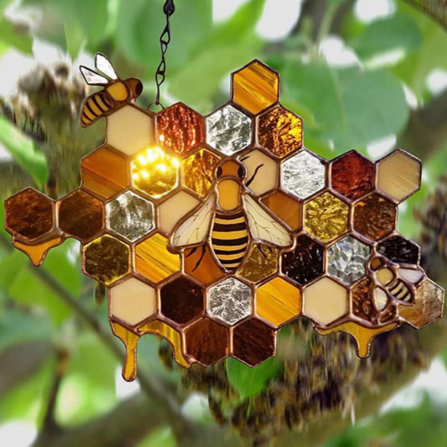 Bee Handmade Stained Suncatchers – newlakedown