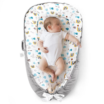 Baby Nest 100% Cotton Rainbow Print Newborn Breathable Sleep Cover