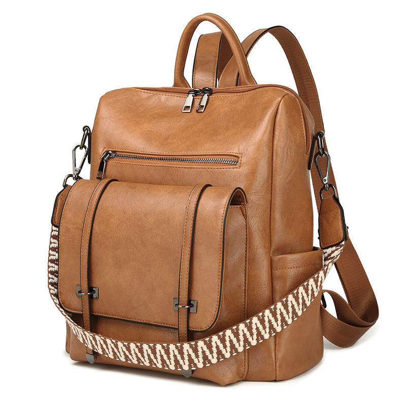 2024 New Vintage Women's Dual-shoulder Backpack