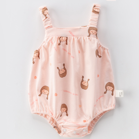 2024 New Summer Newborn Babygirl  Romper Baby Bodysuit