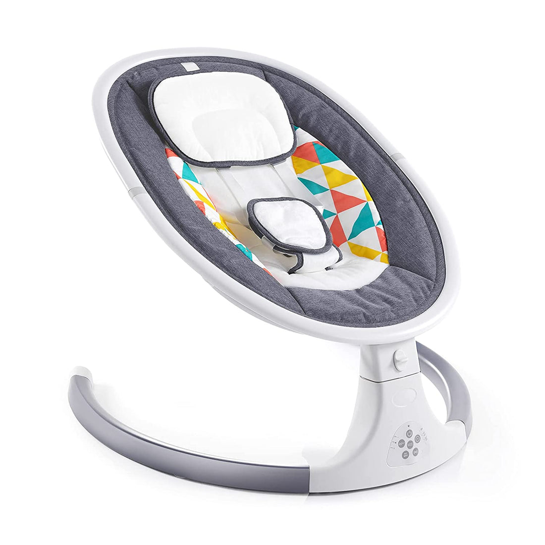 Baby Swing for Infants,Baby Rocker Portable Newborn Swing with Music/Remote Control/Timing Function